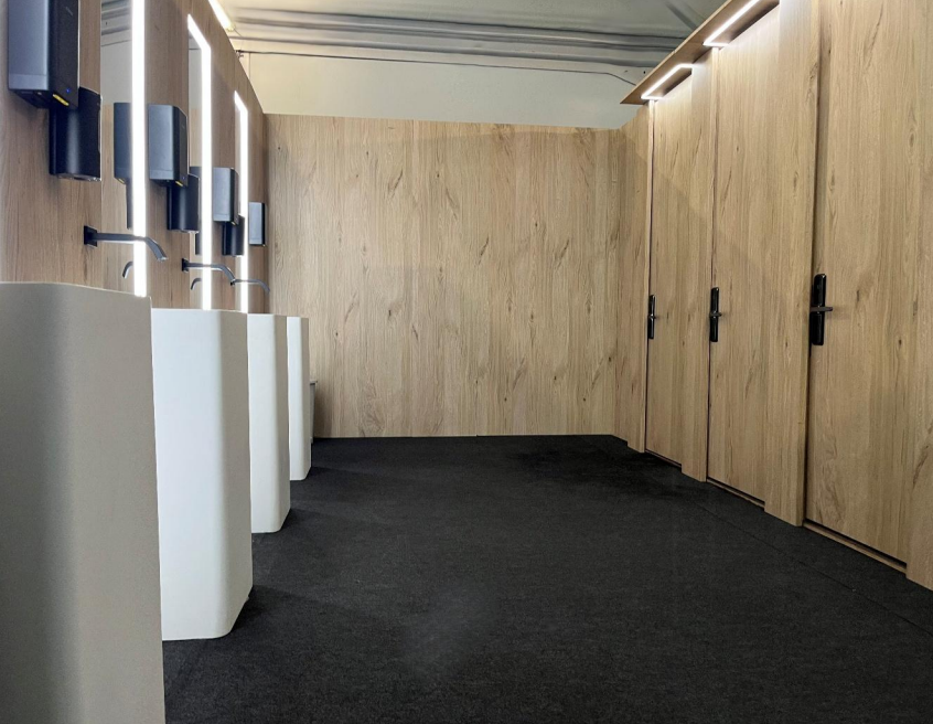 Alquiler baños modulares